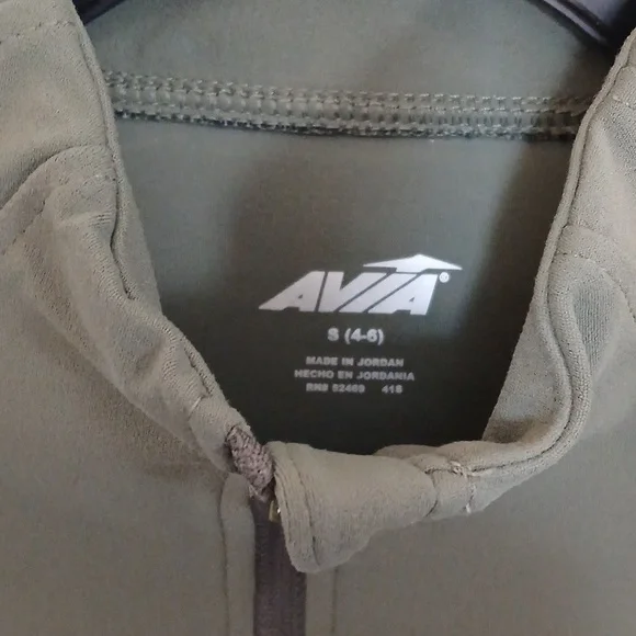 Avia Women's S SoftSculpt Zip-Up Active Jacket - Picture 3 of 8